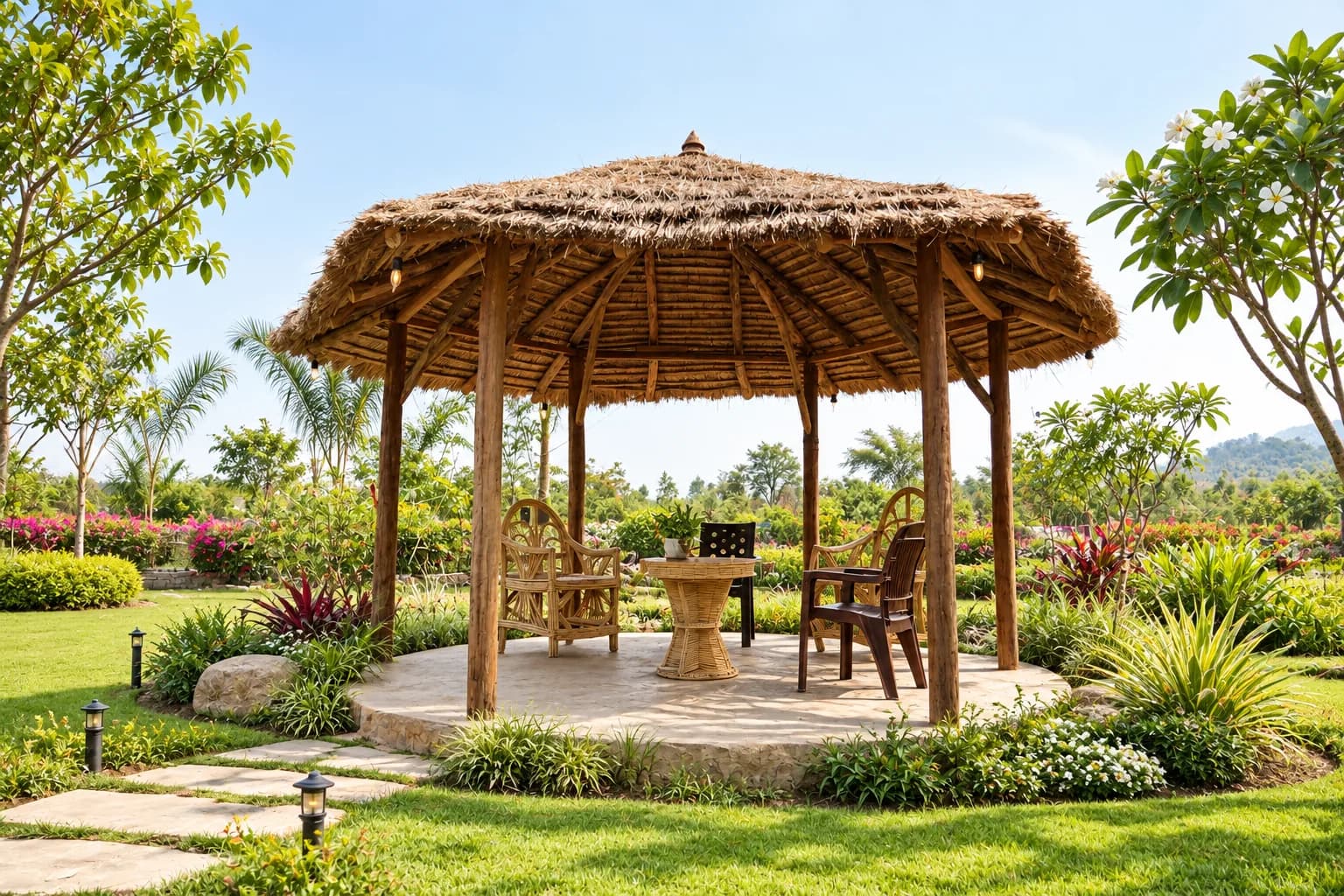 Home Stay Cottage (Peacock Villa) garden sit-out
