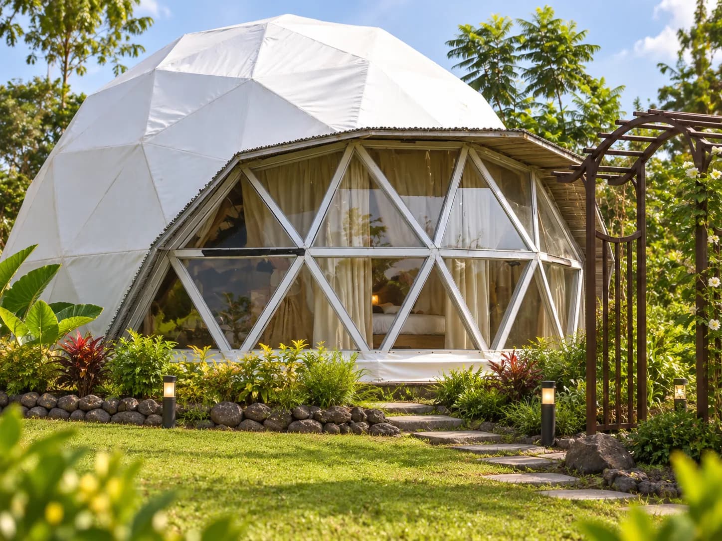 Mushroom Tent Cottage (Whispering Fungi)