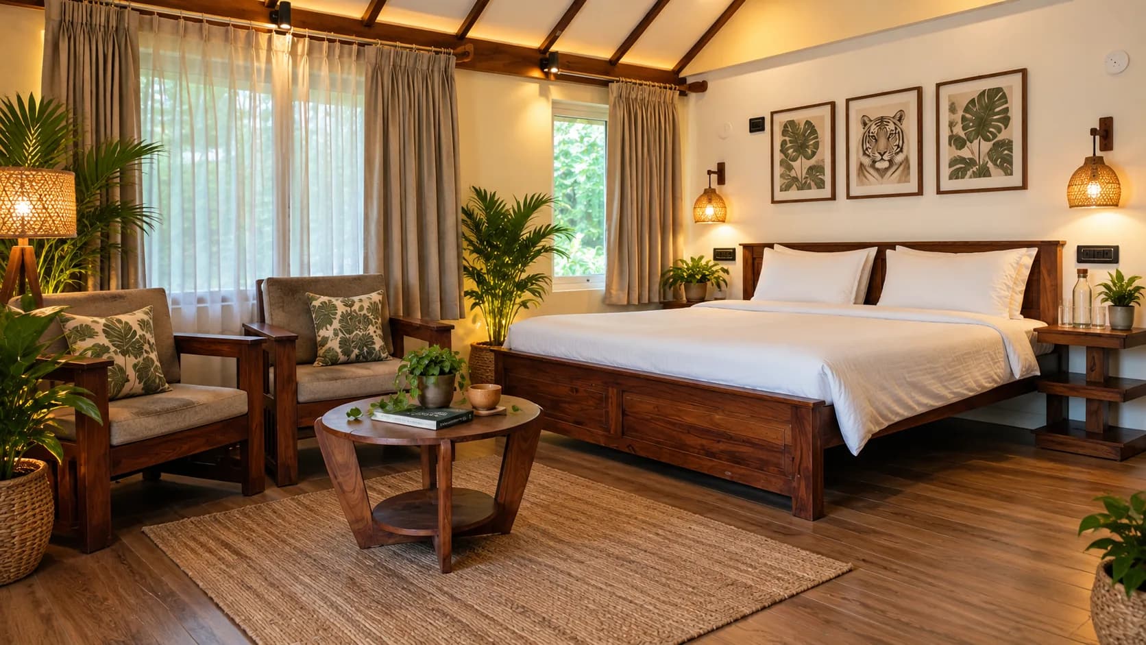 Row Cottage (Serenity Stays) bedroom interior