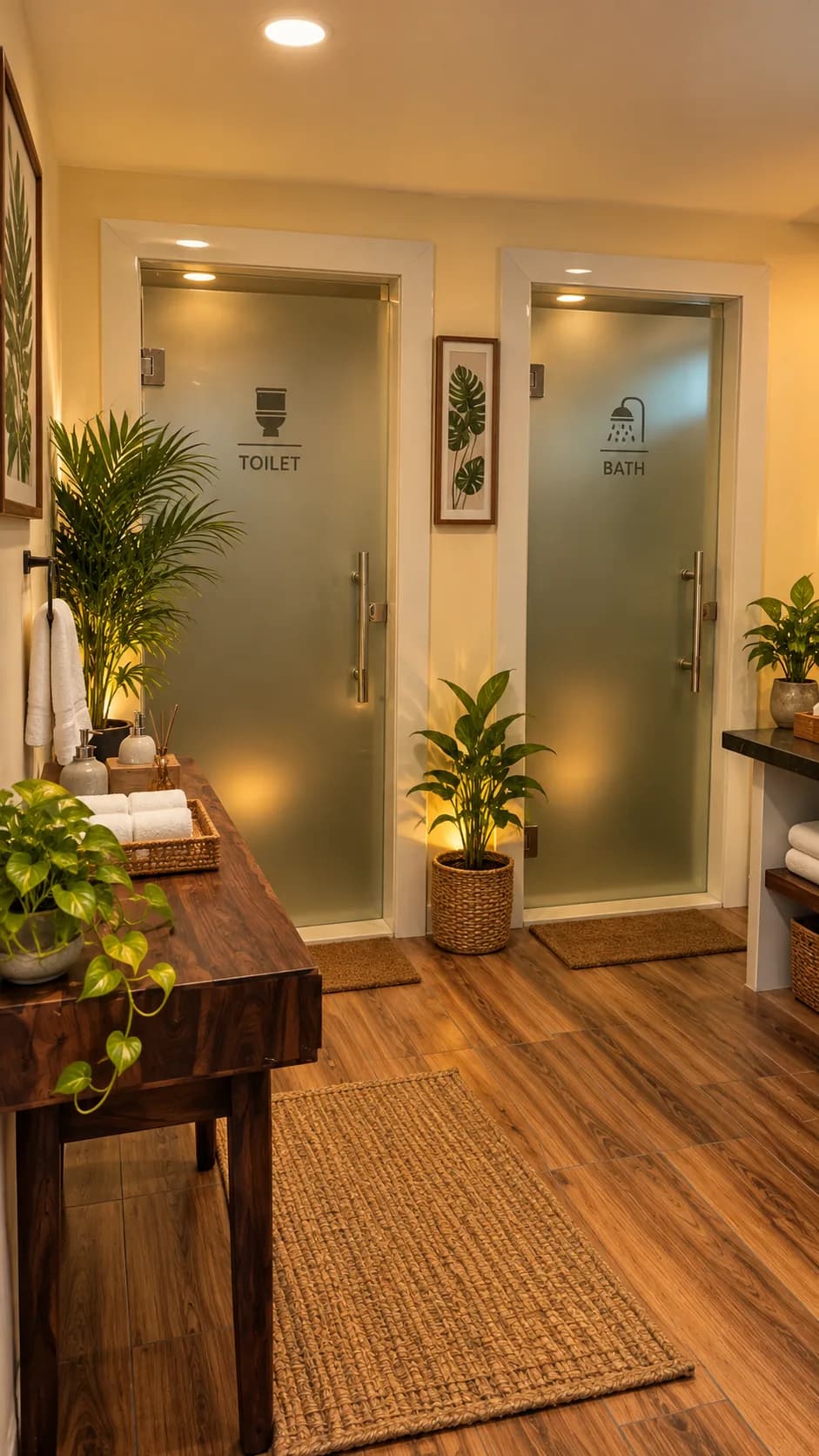 Row Cottage (Serenity Stays) bathroom