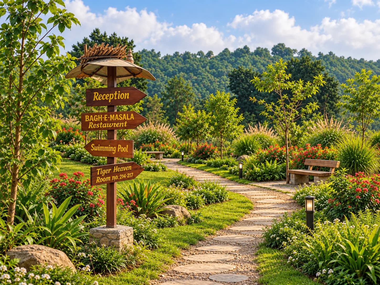 Nature Walk at Green Heritage Resort
