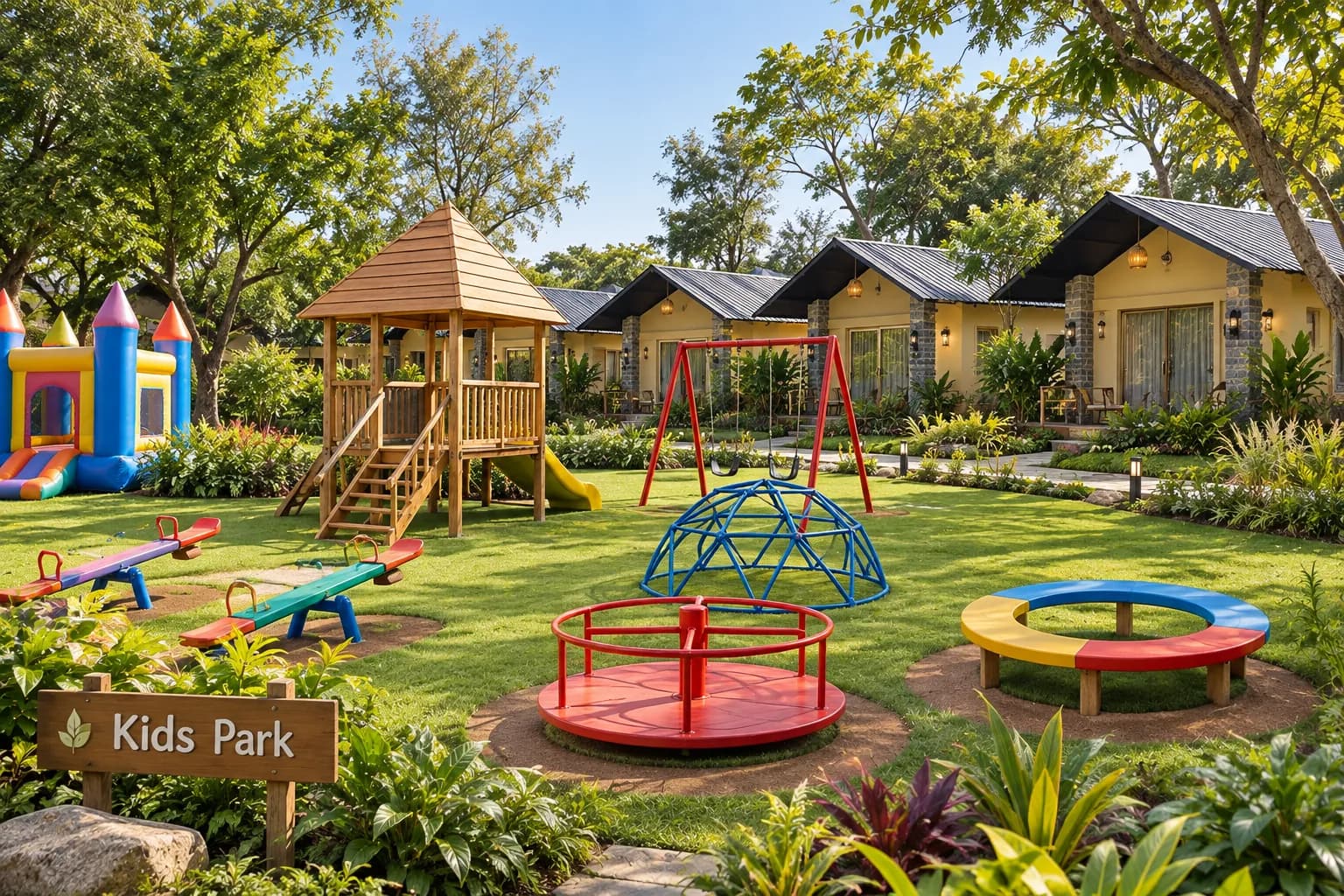 Kids Play Area at Green Heritage Resort