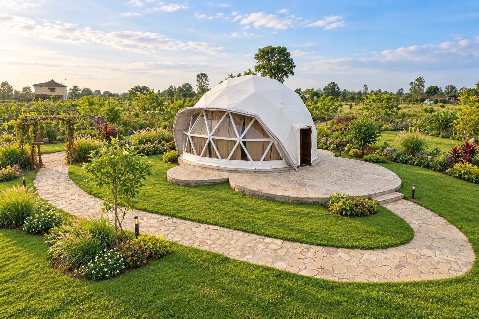 Peaceful Cottage Stay at Green Heritage Resort