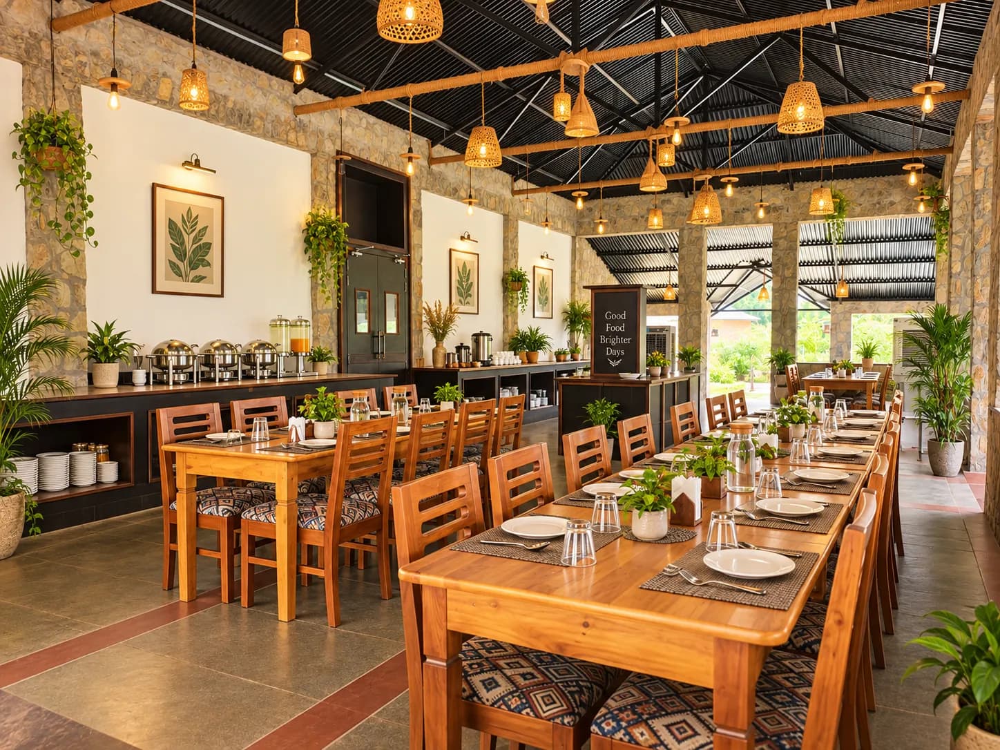Restaurant at Green Heritage Resort